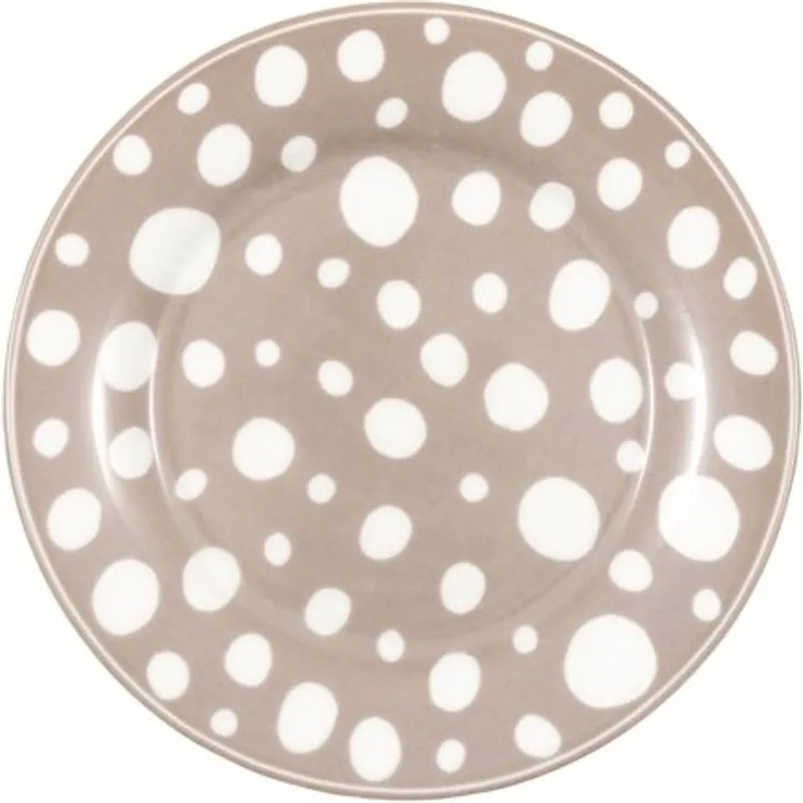 Greengate Frühstücksteller Neva Beige (20,5cm) STWPLANEV5806