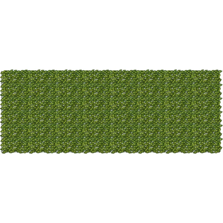 vidaXL Balkonsichtschutz mit Blättern Grün und Gelb 400 x 150 cm 42040679 – Bild 1