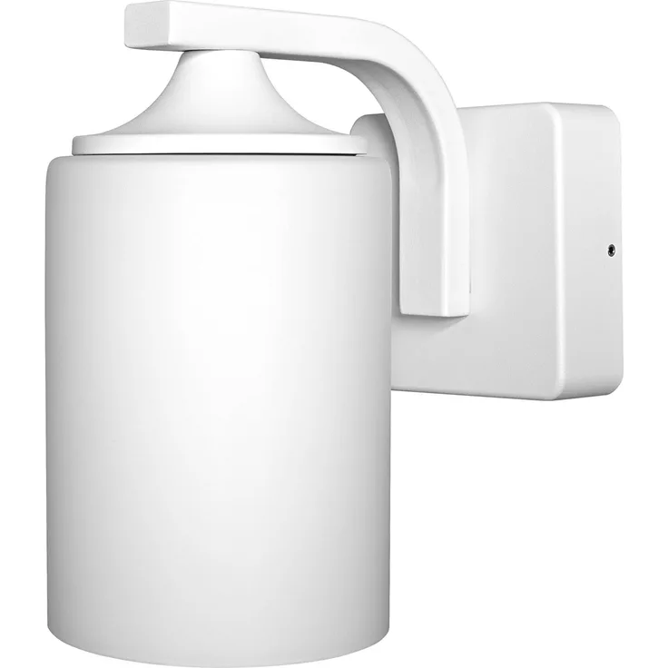 OSRAM LED-Außenwandleuchte, Endura Classic Lantern Cylinder, E27, IP43, weiß