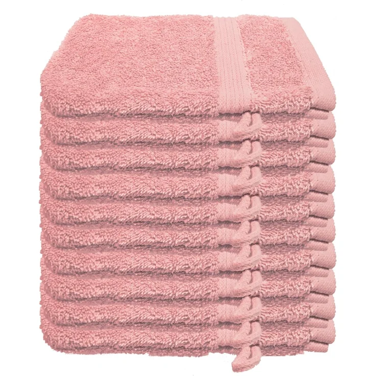 Julie Julsen Waschhandschuh 10-Waschhandschuh-Pastell Rosa-Waschhandschuh 15 x 21 cm (10-tlg) – Bild 1