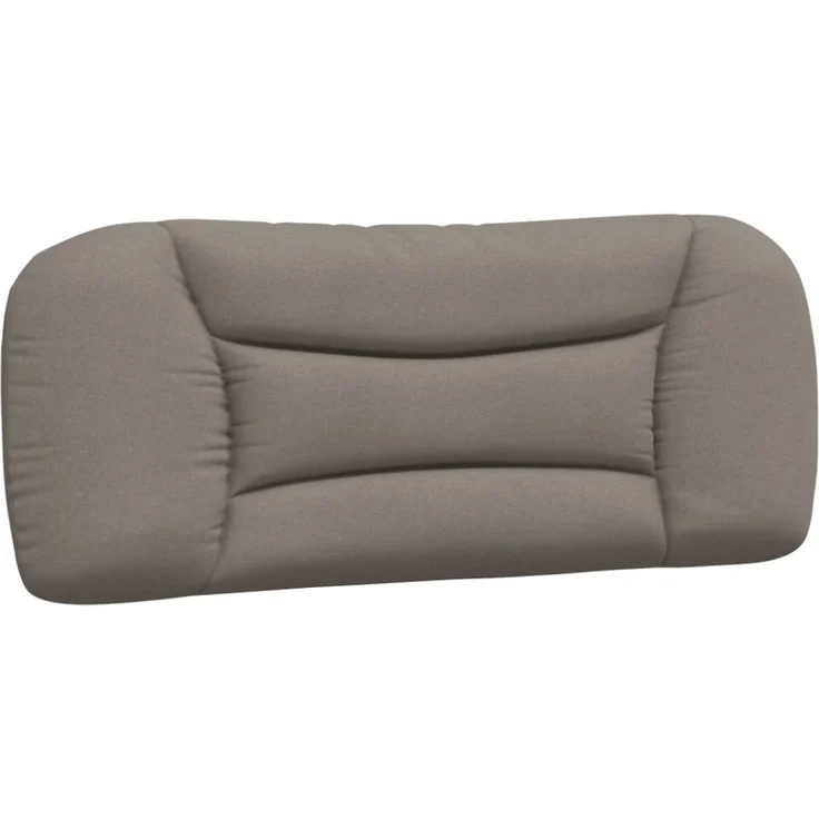 vidaXL Kopfteil-Kissen Taupe 100 cm Stoff – Bild 9