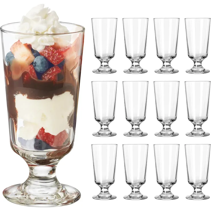LIBBEY Gläser-Set Libbey Highballglas 12er Set -EMBASSY-, 12-tlg, Glas, 296 ml, hochwertig verarbeitet, im modernen Design