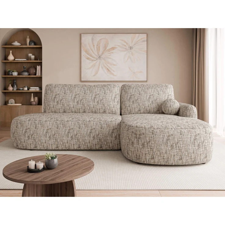 Mirjan24 Ecksofa Loridu O (Farbe: Tracy 211.01, Seite: Rechts), 90 x 174 x 274 cm – Bild 2