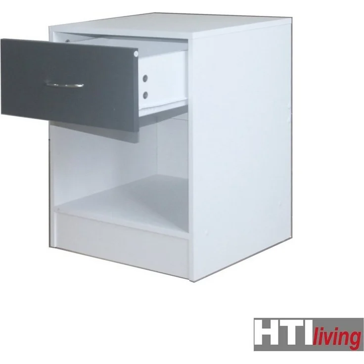 HTI-Living Nachtkommode Nachtschrank 2er-Set Thekla 4050 (Set, 2 St, 2 Nachtkommoden), Nachttisch Nachtkommode – Bild 2