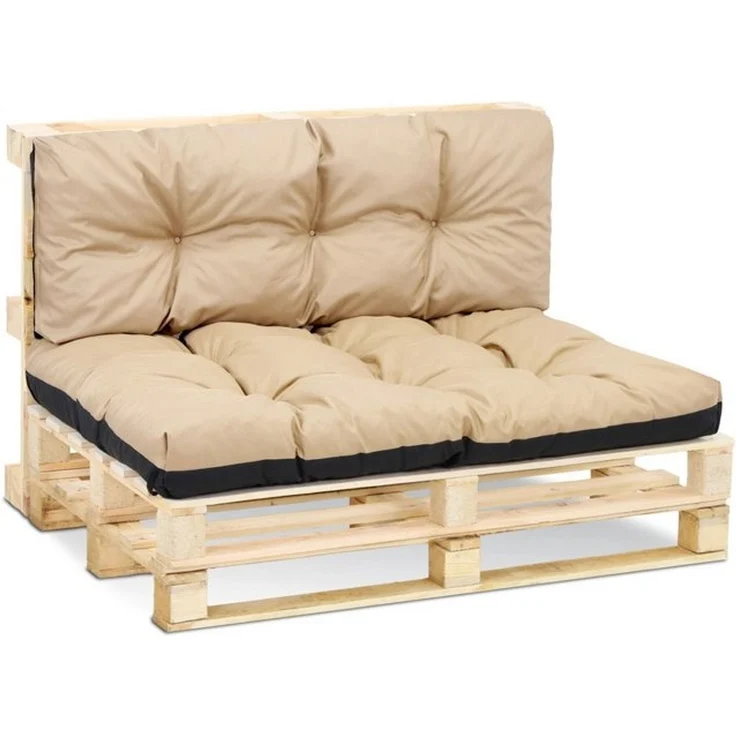 Amazinggirl Palettenkissen Palettenkissen Outdoor Waschbar - 40x120 cm Pallettensitzkissen – Bild 4