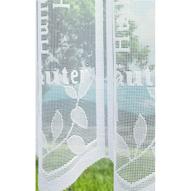 Lysel Scheibengardine - Provence (Bx H) 150cm * 45cm weiß/weiß – Bild 5
