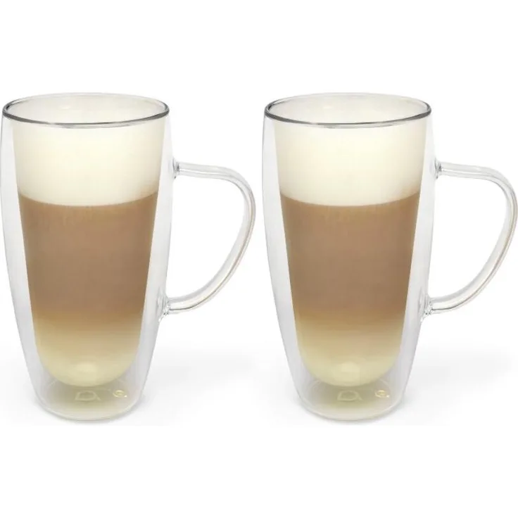 1x2 Bredemeijer Glas 400ml Latte Macchiato doppelwa. 165015 Gläser & Karaffen
