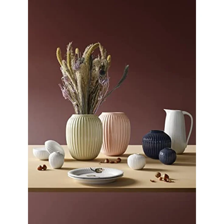 Kähler Hammershøi Vase 25 cm anthracite – Bild 6