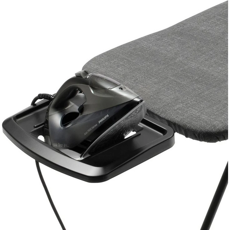 Brabantia Bügelbrett Bügeltisch C, 124 x 45 cm, Dst-Mulde Solide, Bügelfläche 124x45 cm, Fairtrade-zertifiziert – Bild 4