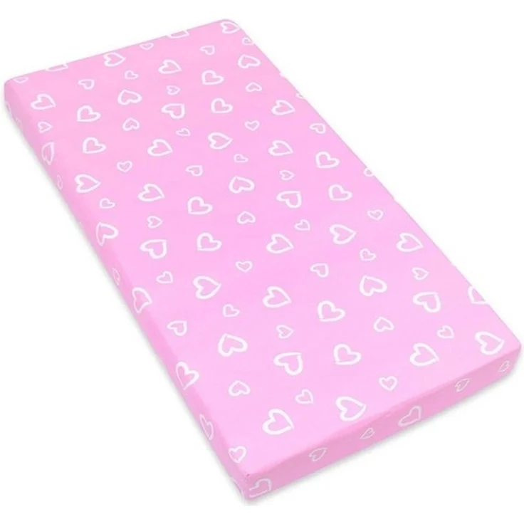 Amilian Spannbettlaken Spannbetttuch für Babybett Kinderbett Baby 100% Baumwolle 120x60 cm, Gummizug: an den Ecken, in vielen Mustern erhältlich – Bild 4