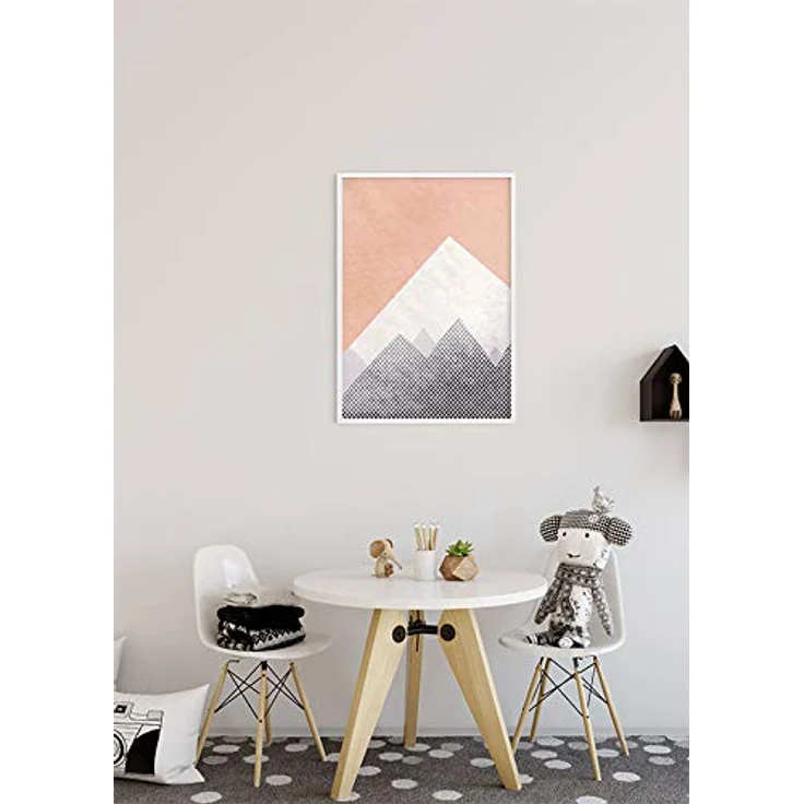 Komar Wandbild Wild and Free Mountain, Kunstdruck auf deutschem Premium-Posterpapier, 30 x 40 cm, ohne Rahmen, fotorealistische Druckqualität, FSC-zertifiziert – Bild 5