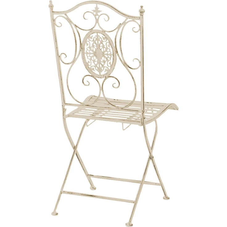 CLP 2er Set Gartenstühle Sibell,antik-creme – Bild 8