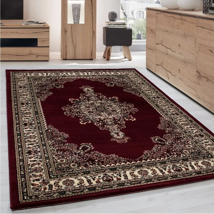 Carpettex Orientteppich Orientalisch Design, Rechteckig, Höhe: 12 mm, Orinet Teppich Webteppich orientalischen Mustern Teppich Wohnzimmer – Bild 1