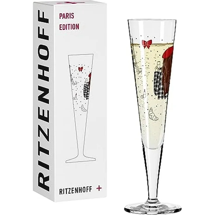 Ritzenhoff 1072005 Champus Paris Edition Lea Stuhldreier 2023 in Geschenkbox