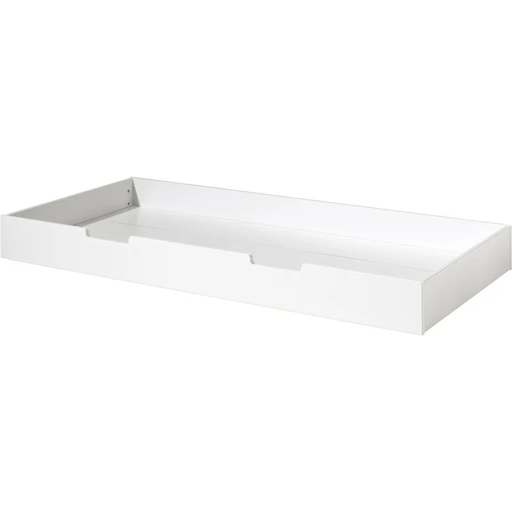 Vipack Bettschublade 90x190 cm, weiß , auf Rollen, für Vipack Hausbetten 90x200 cm