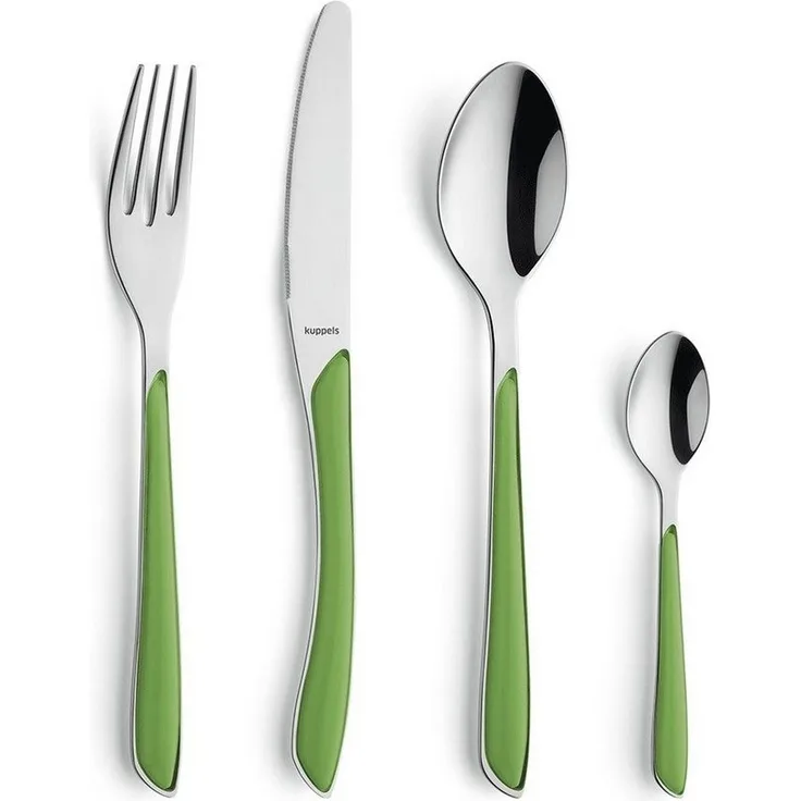 Kuppels PRISMA Besteckset 24-teilig springgreen hochglanzpoliert