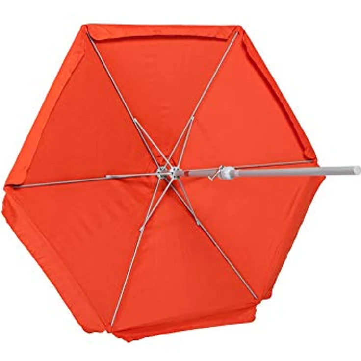 Sonnenschirm, Ø180 cm, terracotta – Bild 6