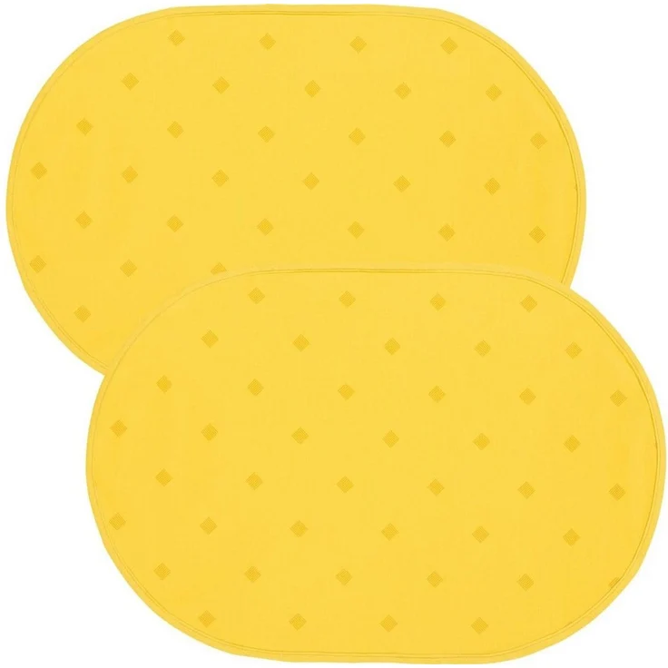 Erwin Müller Platzset Tischset "Neuss" 2er-Pack, abwaschbar Uni – Bild 1