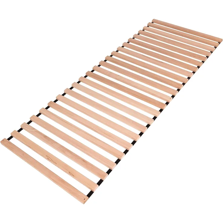 Krok Wood Premium Lattenrost Rollrost mit 23 extra stabilen Leisten aus Massivholz Buche 120x220 cm