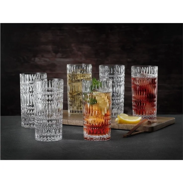 Nachtmann Glas Ethno 105398, Kristallglas, Kristallglas, spülmaschinenfest 6er-Set – Bild 2