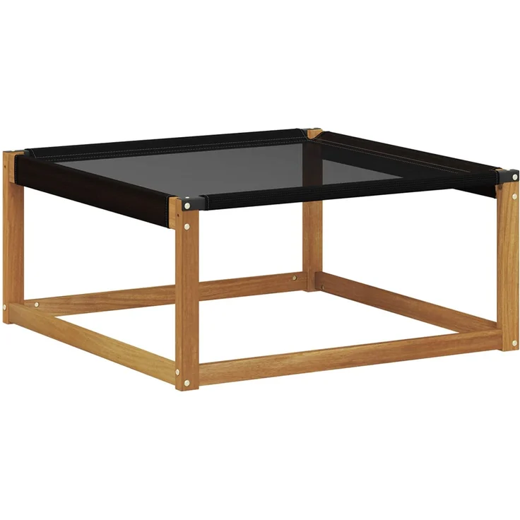 vidaXL Outdoor-Sofagarnitur mit Kissen 4 pcs Natürlich und Schwarz 3381336 – Bild 5