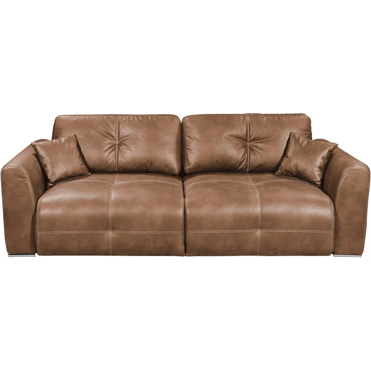 ED EXCITING DESIGN Schlafsofa Dolan, mit Bettfunktion und Bettkasten, sowie Rücken- und Zierkissen – Bild 2