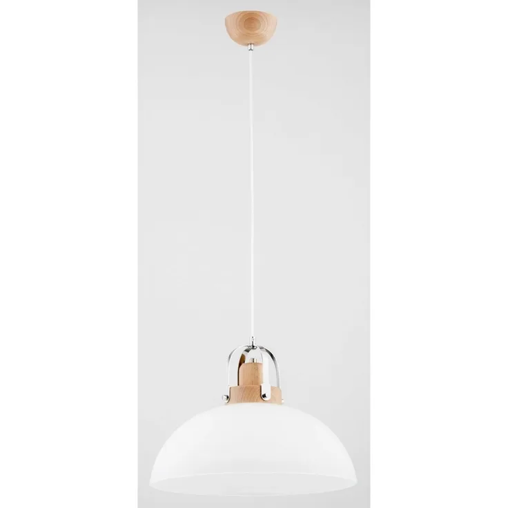Alfa Alfa Eclat Pendelleuchte 60581.01 Pendelleuchte 1x60W E27 weiß/braun
