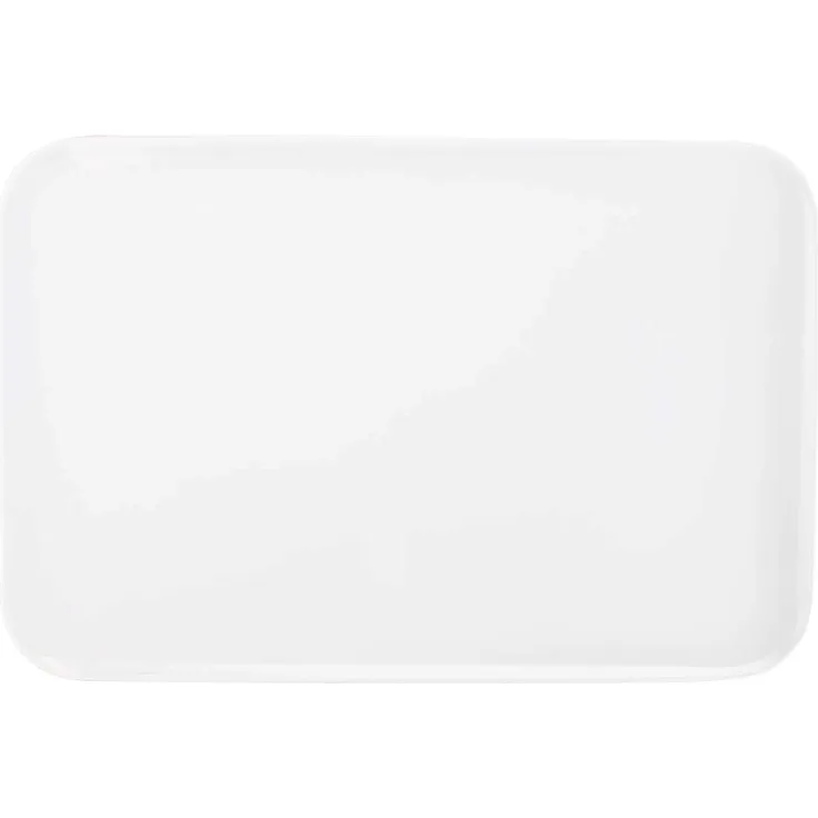 Servierplatte/Deckel eckig 36x24 cm No Limits Weiss Seltmann Weiden Servierplatte - MikrowelleBackofen geeignet, Spülmaschinenfest