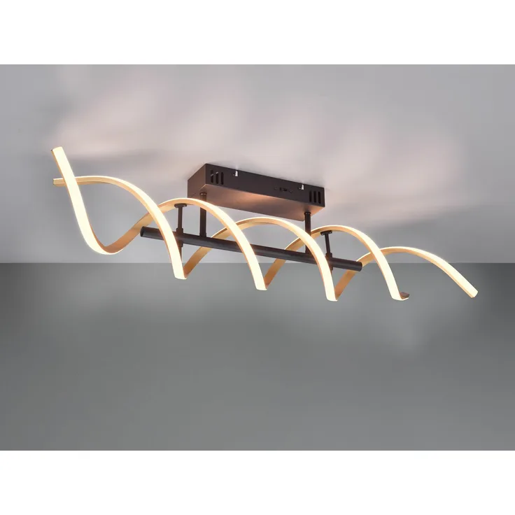 LED Deckenlampe, Switchdimmer, Lichtfarben einstellbar, LO 90 cm