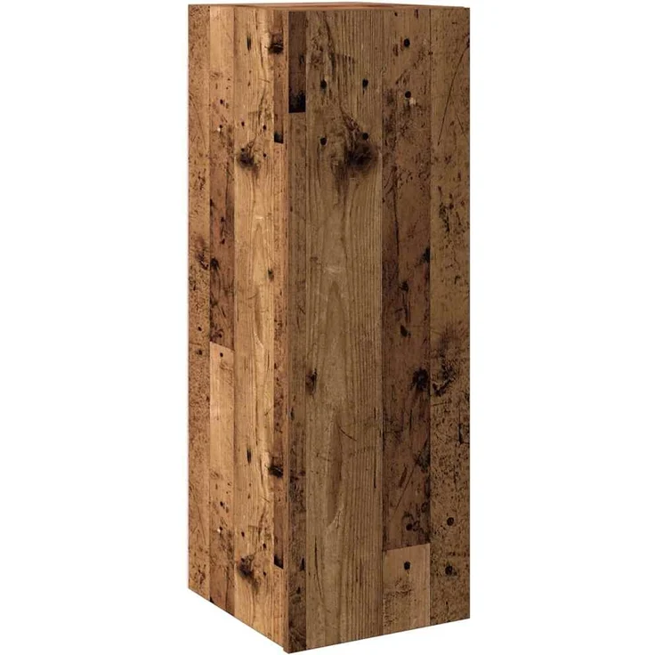 vidaXL 5-tlg. TV-Schrank-Set Wandmontage Altholz-Optik Holzwerkstoff 3329199 – Bild 5