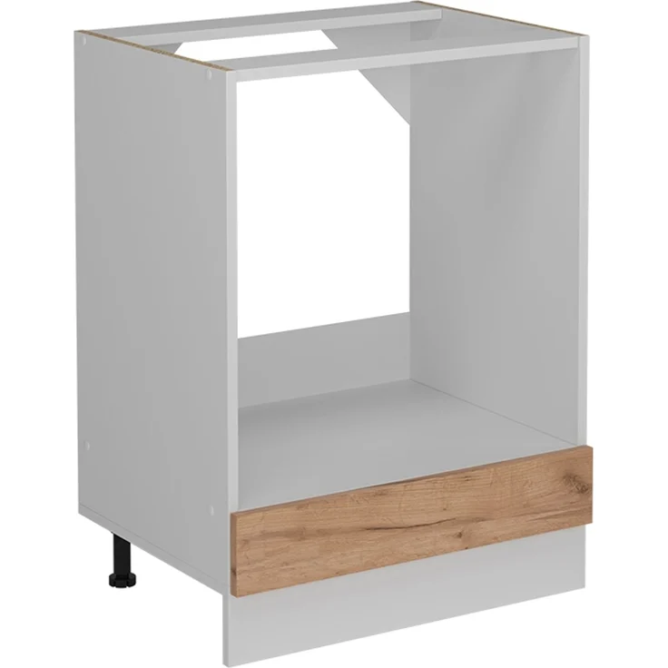 Küchenfront R-Line Goldkraft Eiche 59.6 x 11.2 cm Möbelfront für den Herdumbauschrank Vicco – Bild 5