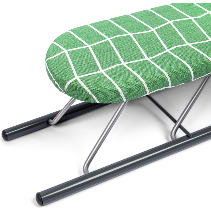 KADAX Ärmelbügelbrett 50 x 11 cm, klappbares Ärmelbrett mit abnehmbarem Bügelbrettbezug für präzises Bügeln von Hemden, kleines Bügelbrett für Ärmel, Tischbügelbrett (Grün) – Bild 5