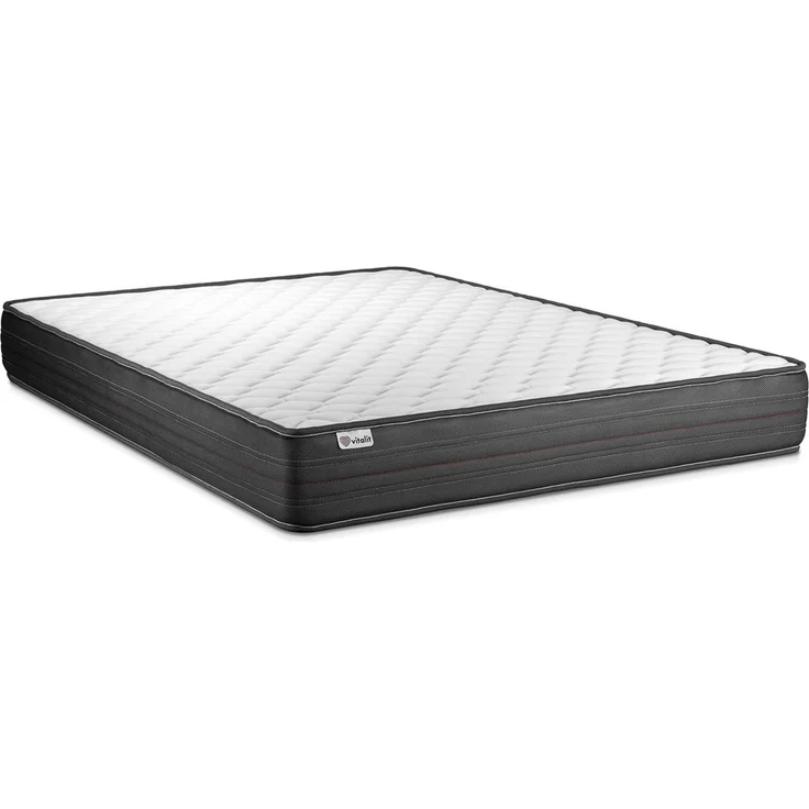 Matratzenset VITALPOWER 160 x 220 cm Bettrahmen Kit schwarz – Bild 3