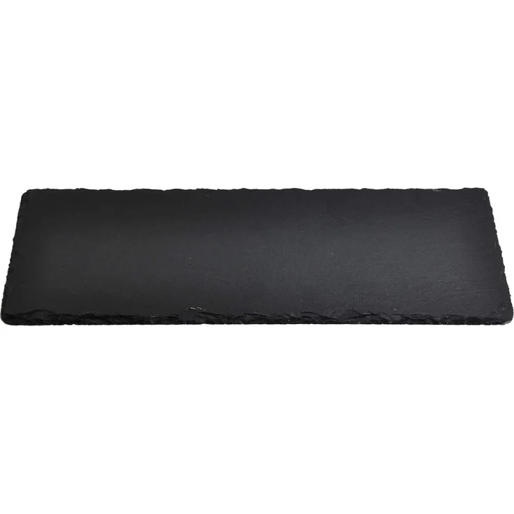 Sendez Servierplatte 2 x Schieferplatte 35x15cm Käseplatten Untersetzer Käseplatte, Schiefer, (2-tlg) – Bild 7