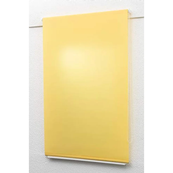 Lysel Outlet - Basisrollo Tageslicht Pastellgelb, (B x H) 152.50cm x 190cm in gelb/pastellgelb – Bild 7