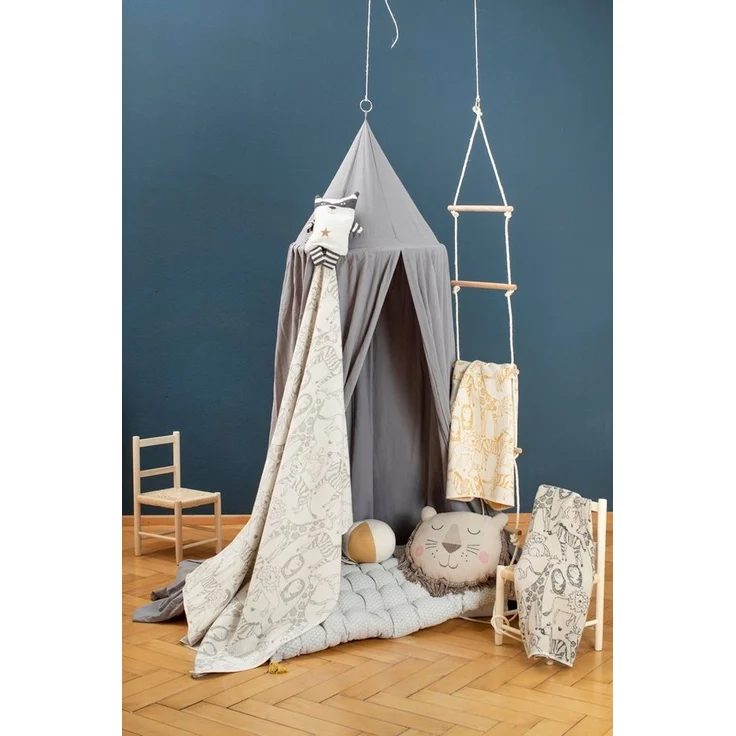 Babydecke Kinderdecke Juwel 'Safari' 100 x 140 cm, DAVID FUSSENEGGER – Bild 2
