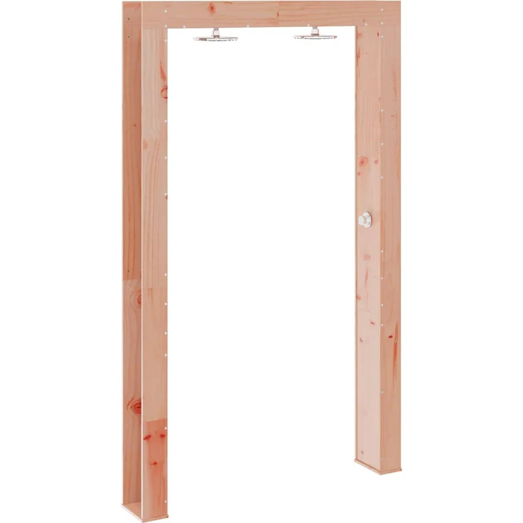 vidaXL Gartendusche 226 cm Massives Douglasholz und Edelstahl Natur 886342 – Bild 6