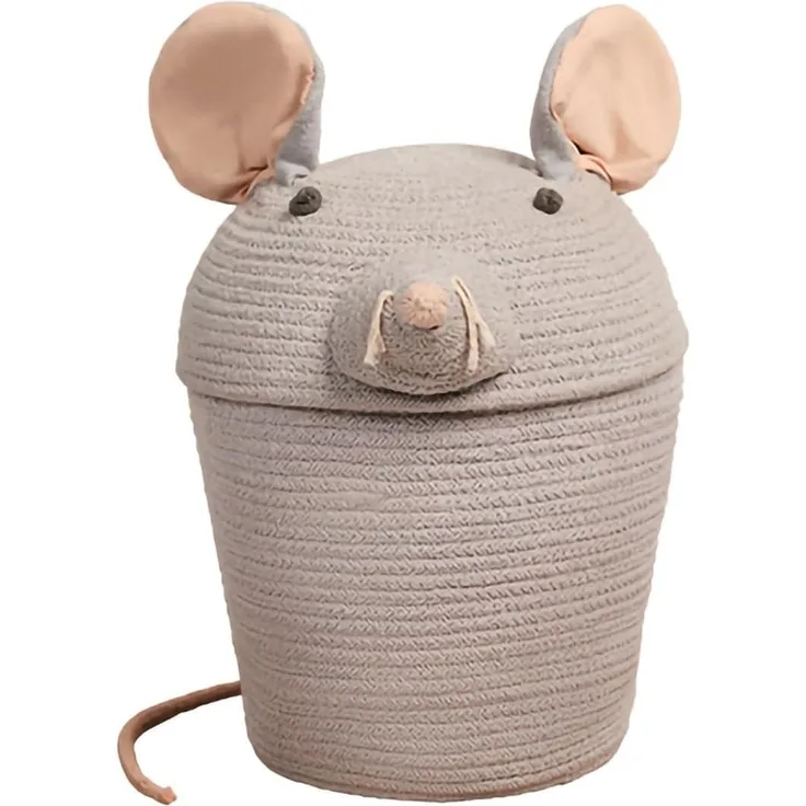 Lorena Canals Basket - Renata The Rat - Lilac Grau