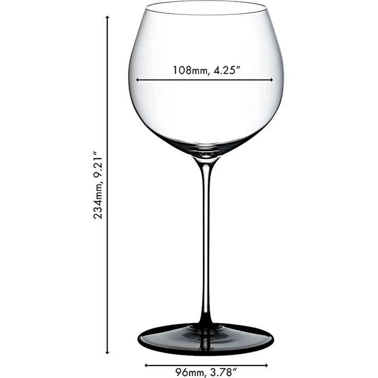 RIEDEL 4110/07 FATTO A MANO BLACK TIE Oaked Chardonnay Weinglas – Bild 2