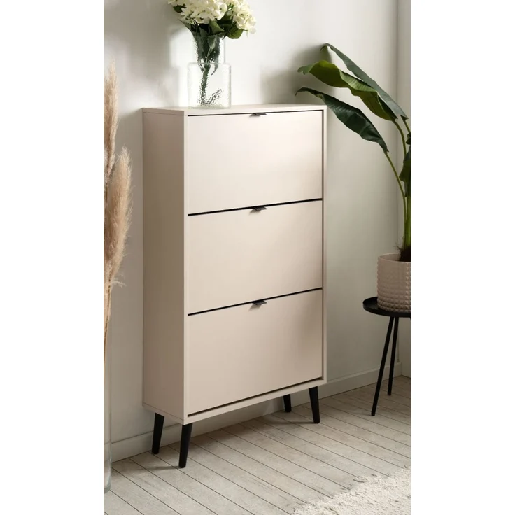 Schuhschrank Aldan in samt 70 x 125 cm – Bild 5