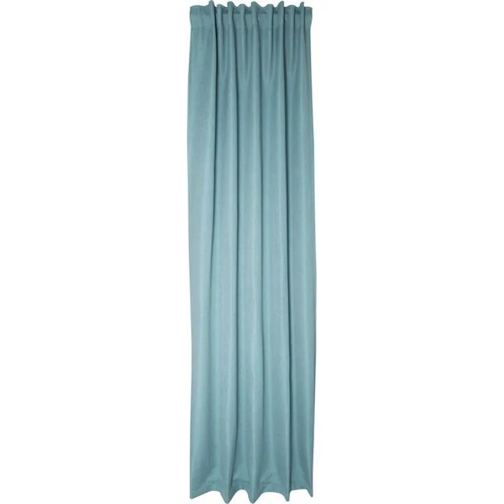 Homing Verdeckter Schlaufenschal Galdin 140x245 cm taubenblau Vorhang Wohnzimmer – Bild 4