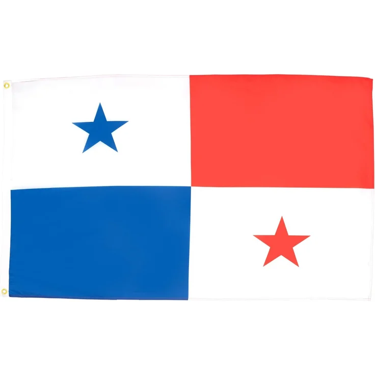 AZ FLAG - Flagge Panama - 150x90 cm - Panamaische Fahne 90x150 Cm Feiner Polyester - Flaggen