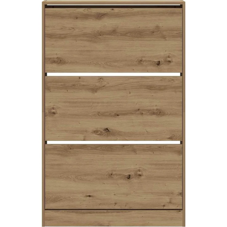 vidaXL Schuhschrank Artisan-Eiche 80 x 21 x 125,5 cm Holzwerkstoff 869103 – Bild 6