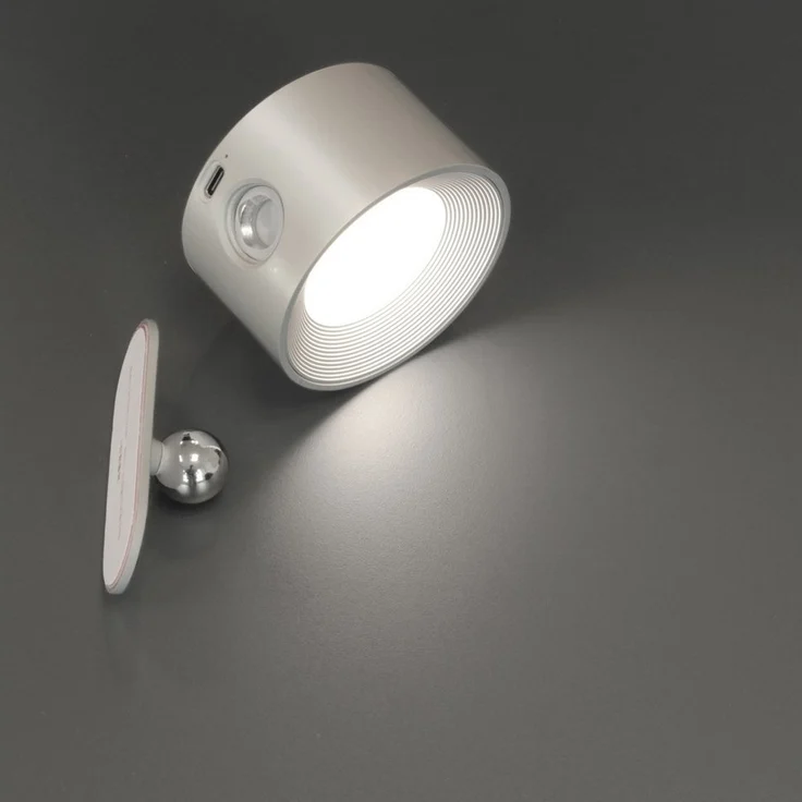 easy! BY FHL LED Wandleuchte Magnetic, Dimmfunktion, Farbsteuerung, USB-Ladefunktion, LED fest integriert, Tageslichtweiß, lange Leuchtdauer – Bild 3