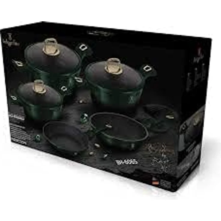 Berlinger Haus Berlinger Haus Töpfe 12 Stück Metallic Emerald Line BH6066 – Bild 6