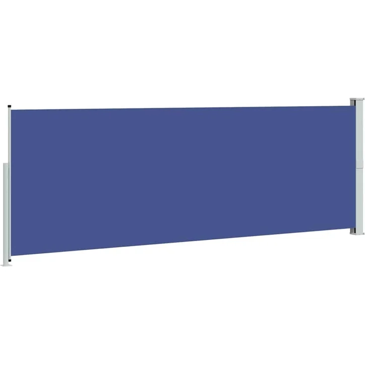 Ausziehbare Seitenmarkise, Sichtschutz 160x500 cm Blau – Bild 6