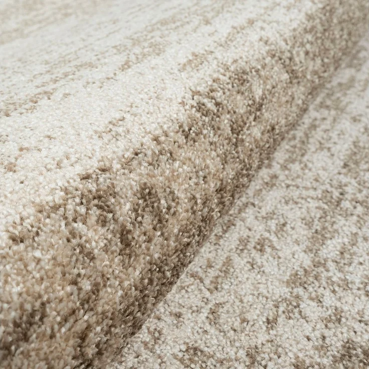 Sanat Teppich Oslo, rund, Höhe: 10 mm, Kurzflor, Wohnzimmer, Schlafzimmer, fussbodenheizungsgeeignet – Bild 3