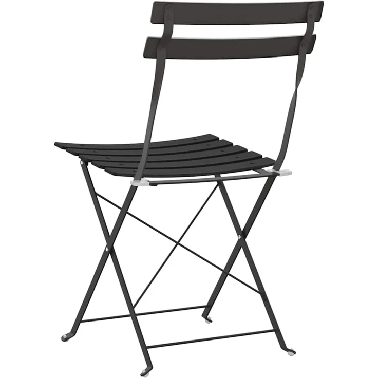 vidaXL Gartenklappstuhl 2 pcs Anthrazit 42 x 46 x 82cm Metall 42002960 – Bild 6