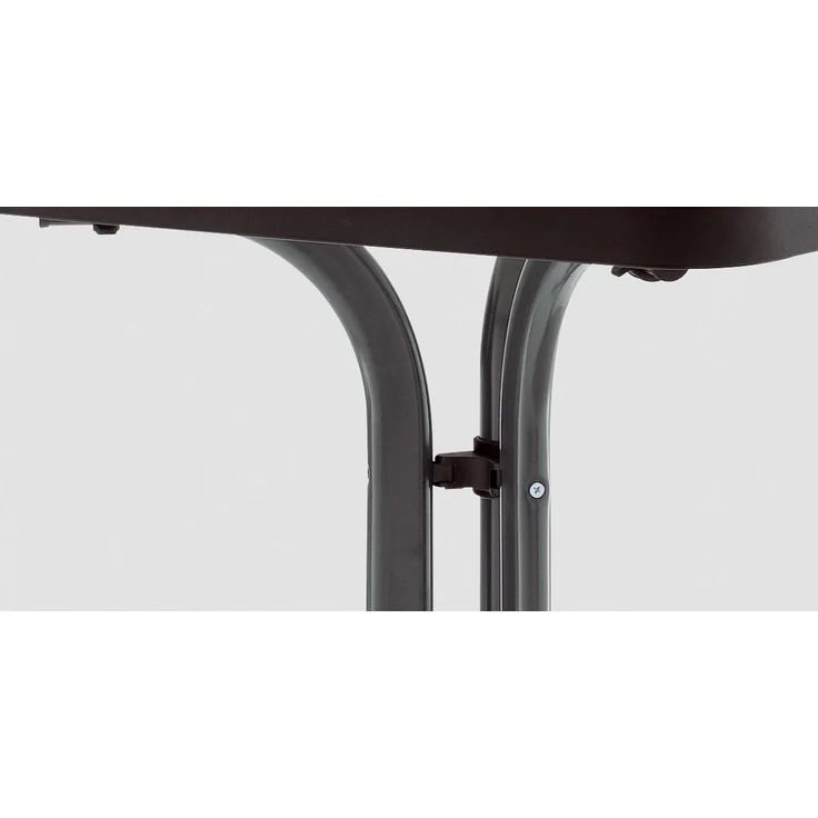 Klapptisch >Boulevard< in Schiefer anthrazit, mecalit®-PRO - 69x72x69cm (BxHxT) – Bild 3