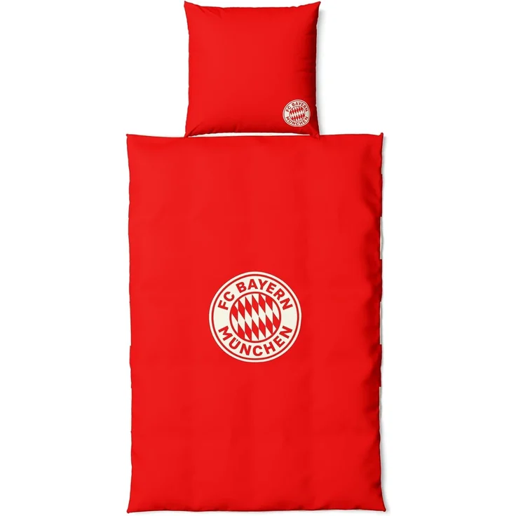 FC Bayern München Wendebettwäsche 100% Baumwolle 135 x 200 cm – Bild 2